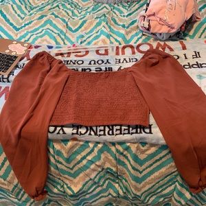 Boutique cropped top